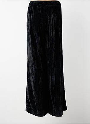 Pantalon flare taille élastique noir MAT. femme