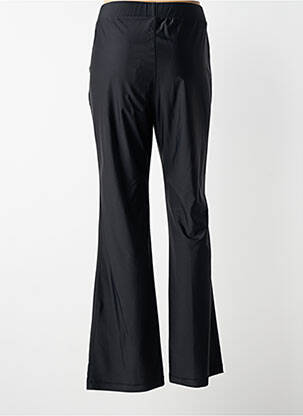 Pantalon flare taille élastique noir MAT. femme