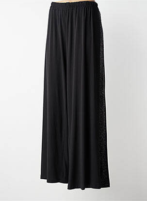 Pantalon flare taille élastique noir AN II VITO femme