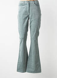 Pantalon flare coupe évasée bleu CLOUD9 femme