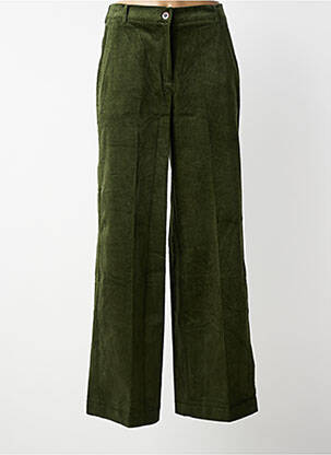 Pantalon flare coupe évasée vert CLOUD9 femme