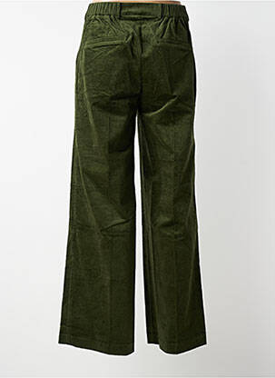 Pantalon flare coupe évasée vert CLOUD9 femme