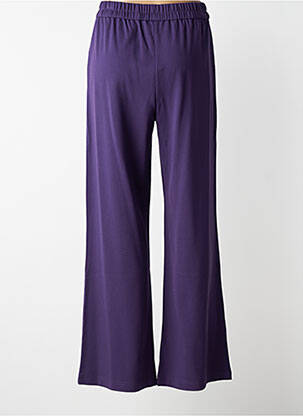 Pantalon flare taille élastique violet ZILCH femme