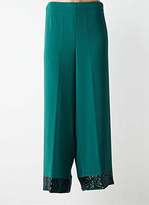 Pantalon droit taille élastique vert AN II VITO femme