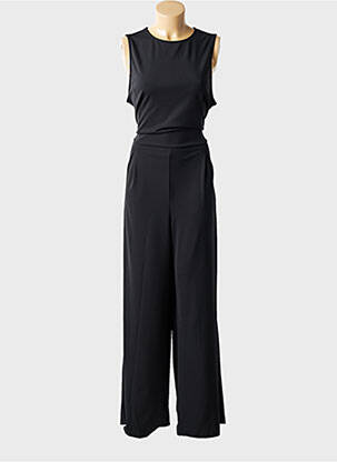Combi-pantalon coupe cintrée sans manche noir MAT. femme