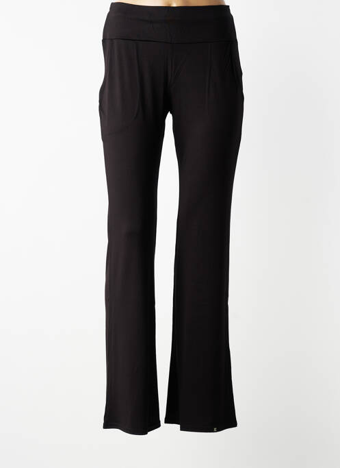 Pantalon flare stretch taille normale noir BLUTSGESCHWISTER femme