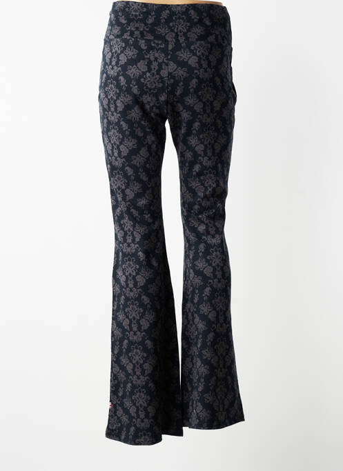 Pantalon flare taille élastique gris BLUTSGESCHWISTER femme