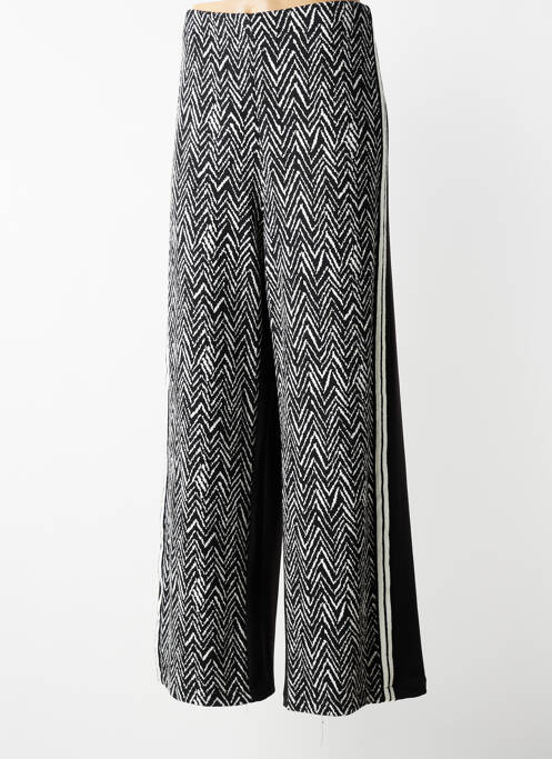 Pantalon flare taille élastique noir AN II VITO femme