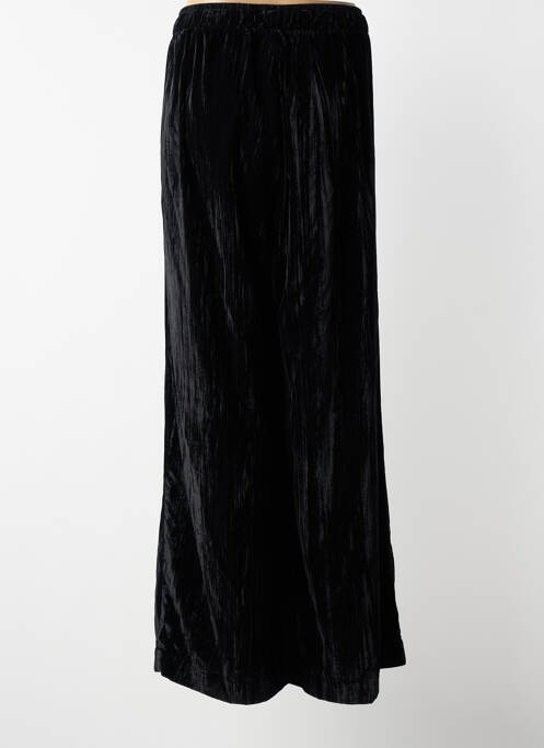 Pantalon flare taille élastique noir MAT. femme