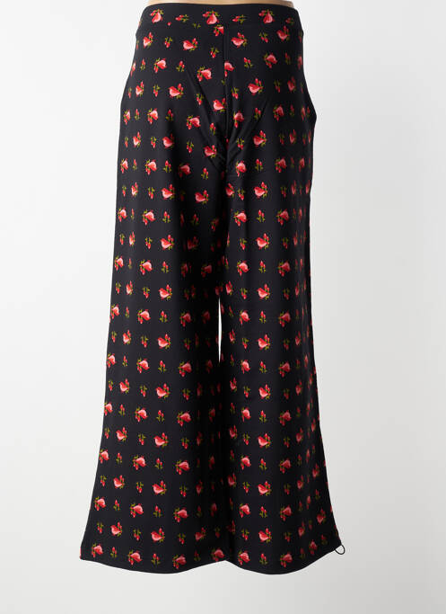 Pantalon flare taille élastique noir BLUTGESCHWISTER femme