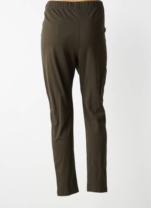 Pantalon slim taille élastique vert AN II VITO femme
