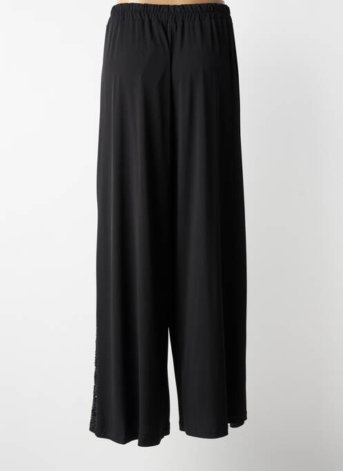 Pantalon flare taille élastique noir AN II VITO femme