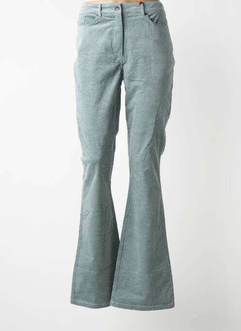 Pantalon flare coupe évasée bleu CLOUD9 femme
