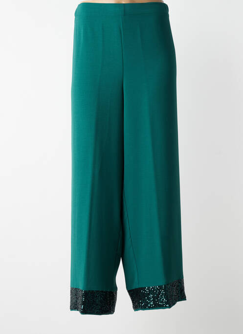 Pantalon droit taille élastique vert AN II VITO femme