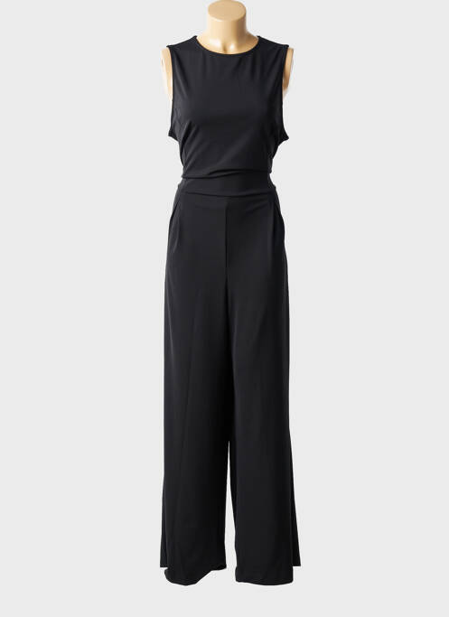 Combi-pantalon coupe cintrée sans manche noir MAT. femme