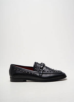 Mocassins chiquet talon plat jusqu'à 3cm noir MJUS femme
