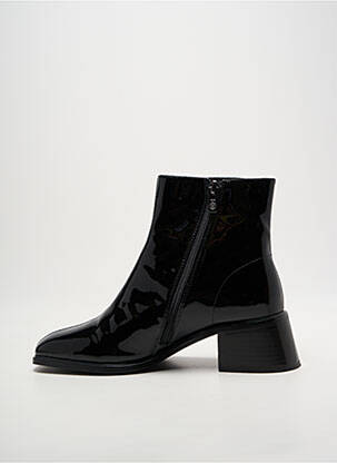 Bottines/boots matière lisse talon de 4 à 6cm noir EMILIE KARSTON femme