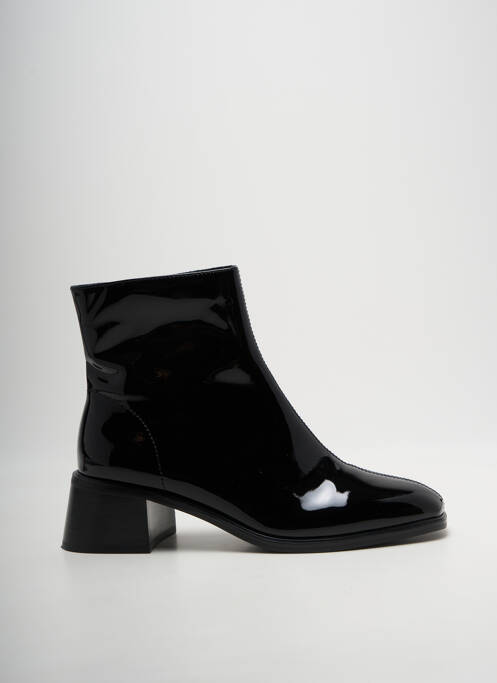 Bottines/boots matière lisse talon de 4 à 6cm noir EMILIE KARSTON femme