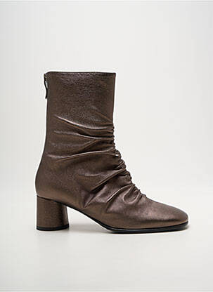 Bottines/boots talon bottier talon de 4 à 6cm marron LORENZO MASIERO femme