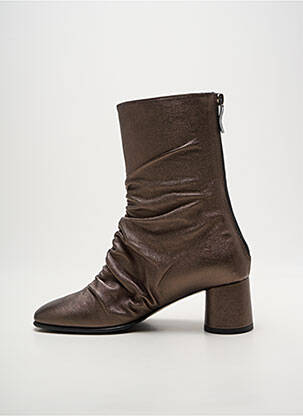 Bottines/boots talon bottier talon de 4 à 6cm marron LORENZO MASIERO femme