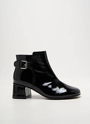 Bottines/boots fermeture zippée talon de 4 à 6cm noir EMILIE KARSTON femme