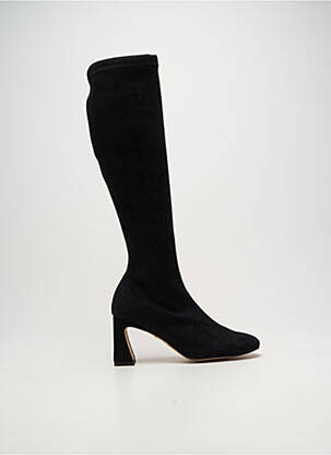 Bottes bout rond talon de 7 à 9cm noir ANGEL ALARCON femme