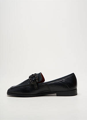 Mocassins bout carré talon plat jusqu'à 3cm noir MJUS femme