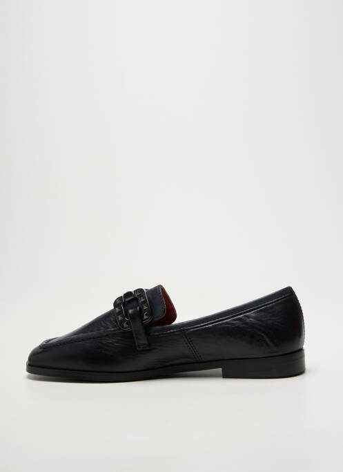 Mocassins chiquet talon plat jusqu'à 3cm noir MJUS femme