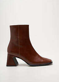 Bottines/boots fermeture zippée talon de 4 à 6cm marron ANGEL ALARCON femme