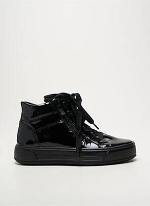 Baskets fermeture zip et lacets talon de 4 à 6cm noir ARA femme