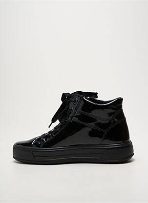 Baskets fermeture zip et lacets talon de 4 à 6cm noir ARA femme