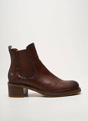 Bottines/boots talon bottier talon de 4 à 6cm marron MAM'ZELLE femme