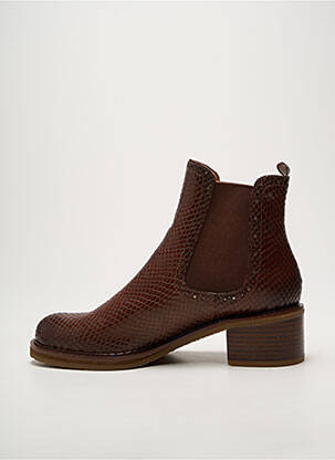 Bottines/boots talon bottier talon de 4 à 6cm marron MAM'ZELLE femme