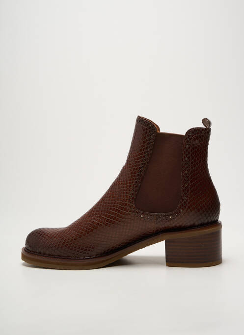 Bottines/boots talon bottier talon de 4 à 6cm marron MAM'ZELLE femme