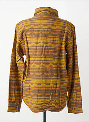 Chemise manches longues poches orange IRON AND RESIN homme