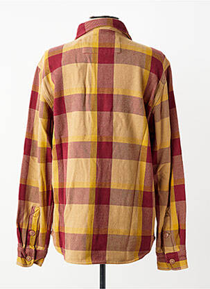 Chemise manches longues poches rouge IRON AND RESIN homme