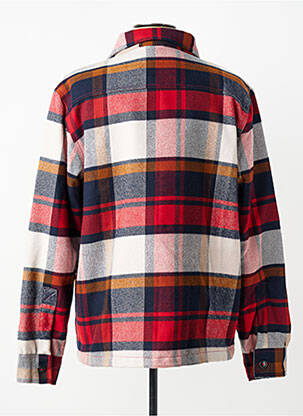 Chemise manches longues poches rouge IRON AND RESIN homme