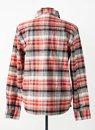 Chemise manches longues manches longues rouge IRON AND RESIN homme