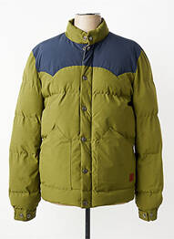 Doudoune manches longues sans capuche vert clair IRON AND RESIN homme