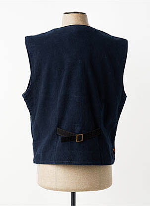 Gilet sans manche poches bleu DAYTONA homme