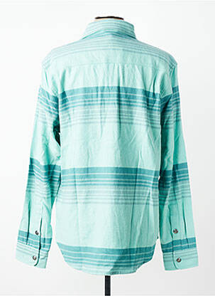 Chemise manches longues poches bleu IRON AND RESIN homme