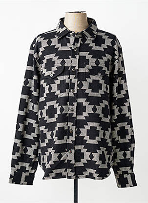 Veste casual coupe droite noir IRON AND RESIN homme