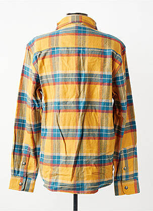 Chemise manches longues poches jaune IRON AND RESIN homme
