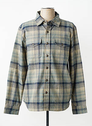 Veste casual fermeture boutonnée sur le devant gris IRON AND RESIN homme