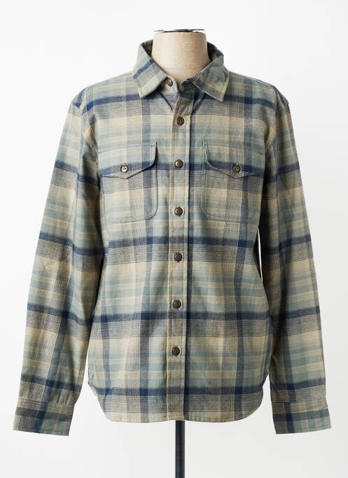 Veste casual fermeture boutonnée sur le devant gris IRON AND RESIN homme