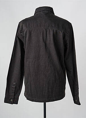 Veste casual fermeture boutonnée sur le devant noir IRON AND RESIN homme