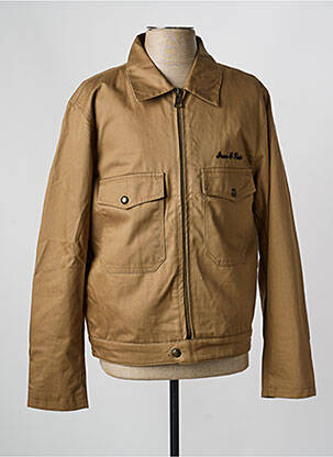 Veste casual coupe droite vert IRON AND RESIN homme