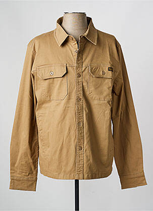 Veste casual fermeture boutonnée sur le devant beige DAYTONA homme