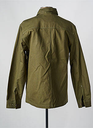 Veste casual fermeture boutonnée sur le devant vert DAYTONA homme