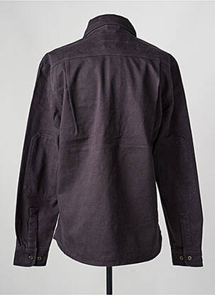 Veste casual fermeture boutonnée sur le devant bleu IRON AND RESIN homme
